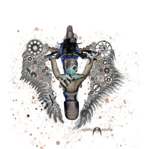 Angel Biker Blue Yamaha Thumbnail