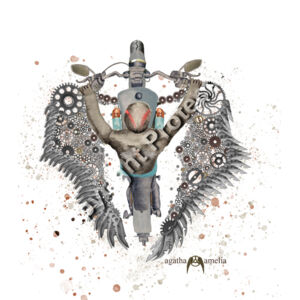 Angel Biker Grey Harley Thumbnail