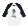 AS Colour - 3/4 Raglan Baseball Sleeve Tee Thumbnail