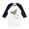 AS Colour - 3/4 Raglan Baseball Sleeve Tee Thumbnail