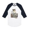 AS Colour - 3/4 Raglan Baseball Sleeve Tee Thumbnail