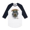 AS Colour - 3/4 Raglan Baseball Sleeve Tee Thumbnail