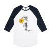 AS Colour - 3/4 Raglan Baseball Sleeve Tee Thumbnail