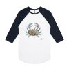 AS Colour - 3/4 Raglan Baseball Sleeve Tee Thumbnail