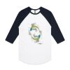 AS Colour - 3/4 Raglan Baseball Sleeve Tee Thumbnail