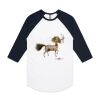 AS Colour - 3/4 Raglan Baseball Sleeve Tee Thumbnail