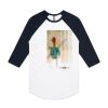 AS Colour - 3/4 Raglan Baseball Sleeve Tee Thumbnail