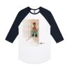 AS Colour - 3/4 Raglan Baseball Sleeve Tee Thumbnail