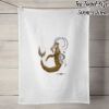 100% Linen Tea Towel - Off White Thumbnail