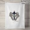 100% Linen Tea Towel - Off White Thumbnail